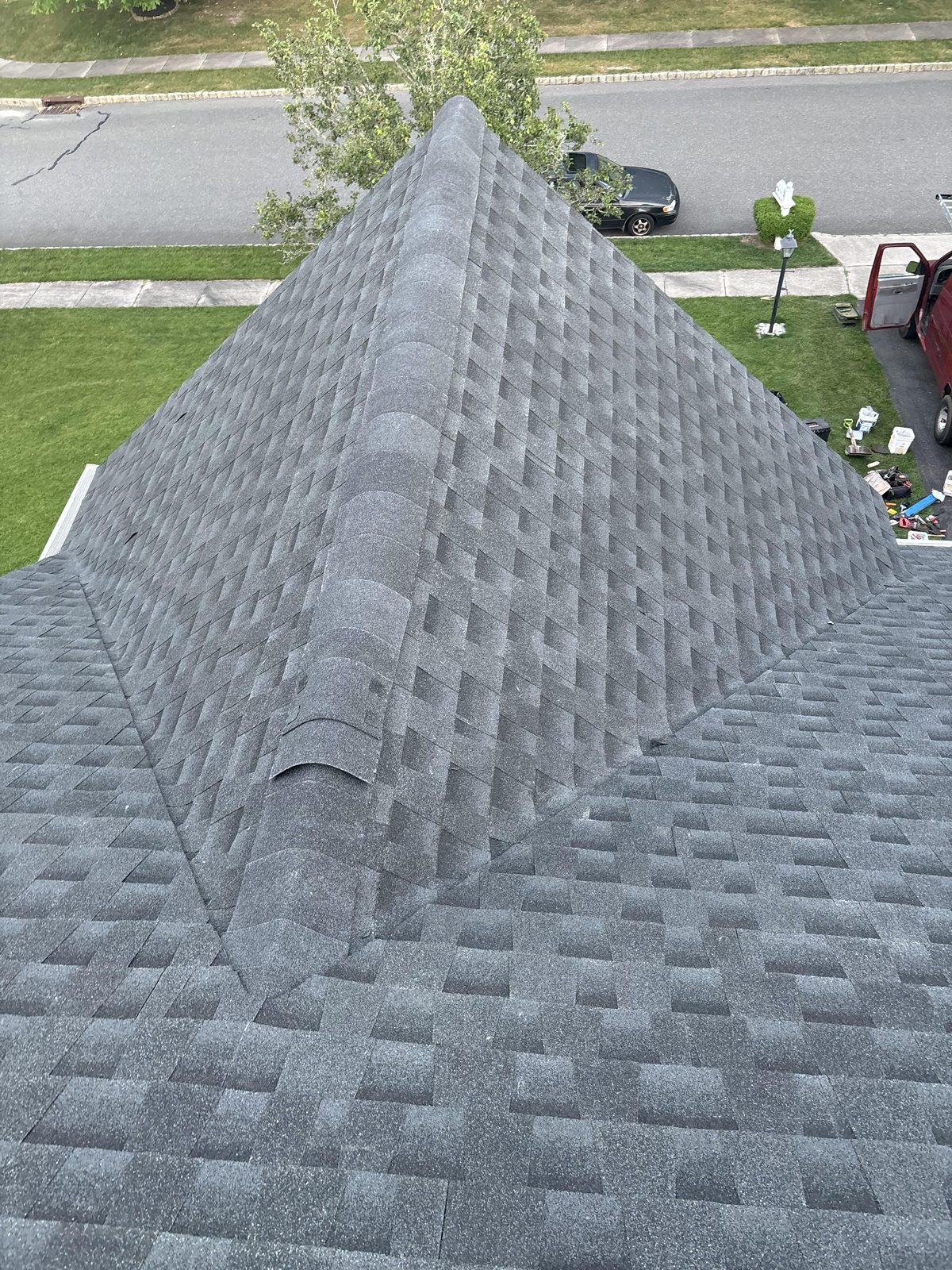 Siding and roofline on LBI, NJ