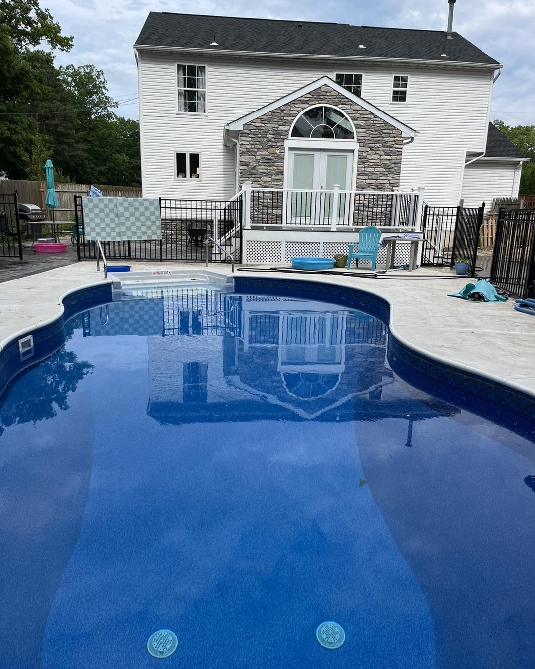 Paver patio and walkway, New Jersey