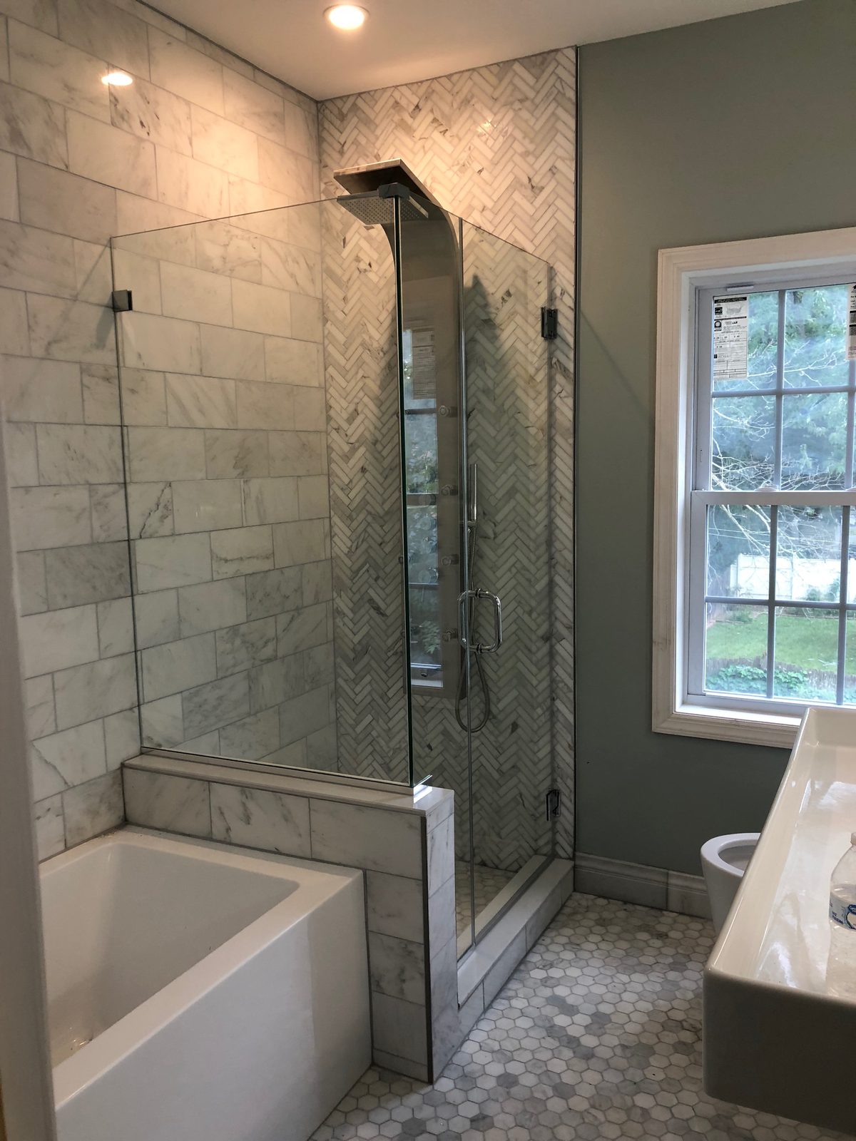 Primary bath in Brick, NJ