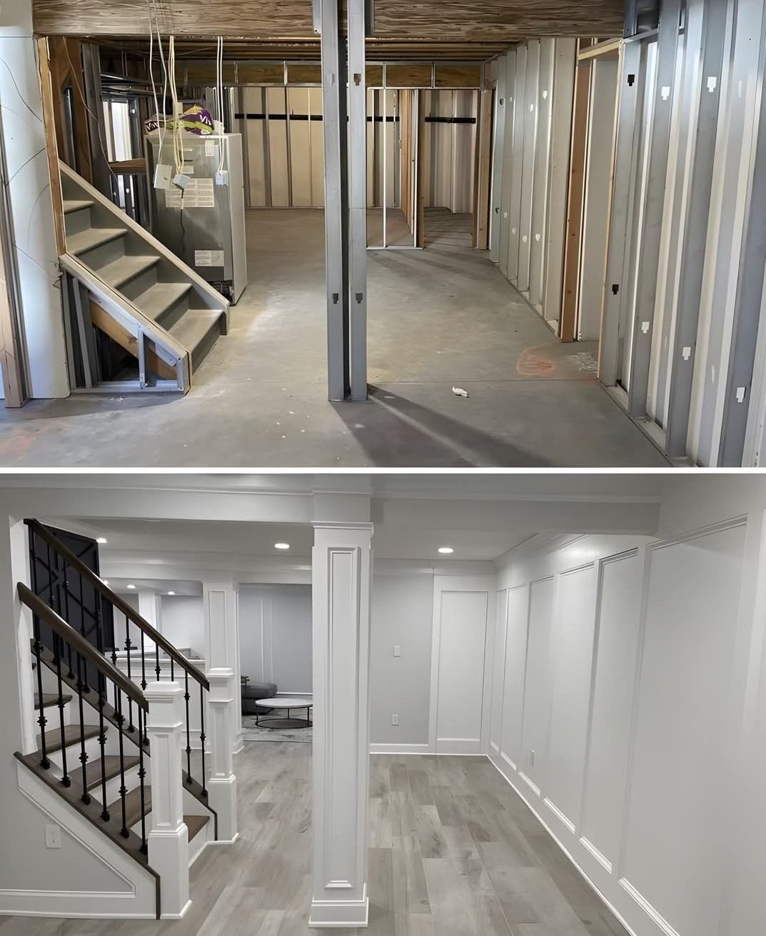 Finished basement